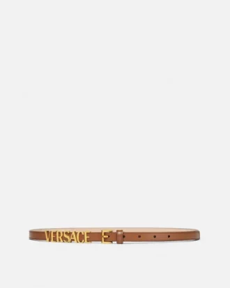 Versace Logo Ledergürtel 1,5 cm