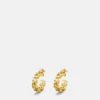 Versace Logo-Ohrringe