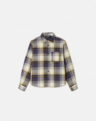 Versace Milano Tartan Overshirt für Kinder