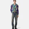 Versace Safari Seidenhemd