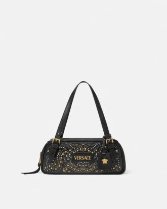 Versace Tag Bowling Bag mit Nieten