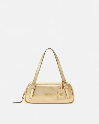 Versace Tag Bowling Metallic Tasche
