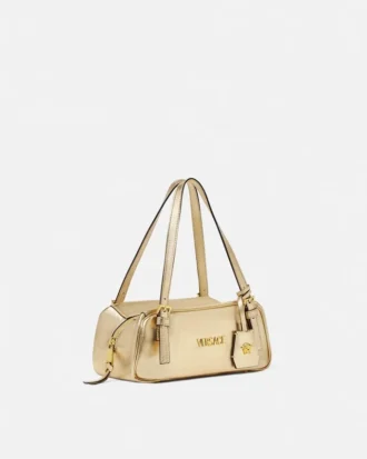 Versace Tag Bowling Metallic Tasche