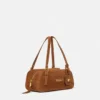 Versace Tag Bowlingtasche aus Wildleder
