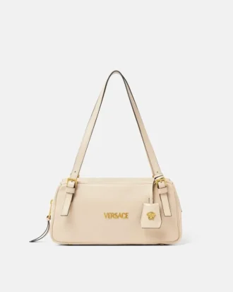 Versace Tag Große Nappa-Bowlingtasche