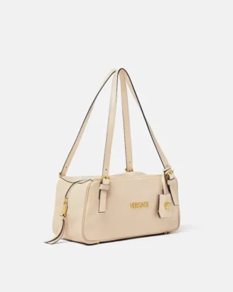 Versace Tag Große Nappa-Bowlingtasche