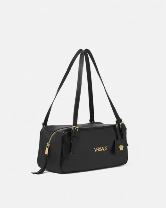 Versace Tag Große Nappa-Bowlingtasche