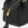 Versace Tag Große Nappa-Bowlingtasche