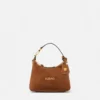 Versace Tag Hobo-Tasche aus Wildleder