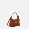 Versace Tag Hobo-Tasche aus Wildleder