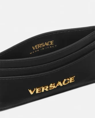 Versace Tag Leder-Kartenetui
