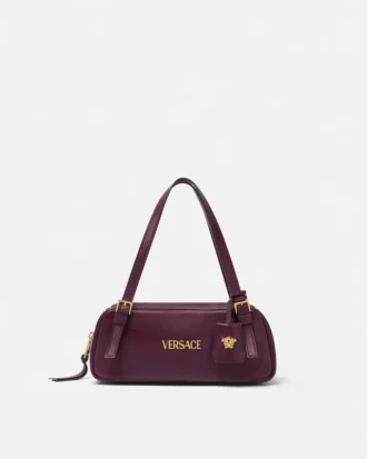 Versace Tag Nappa Bowlingtasche