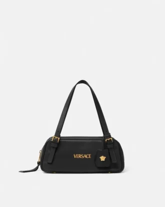 Versace Tag Nappa Bowlingtasche