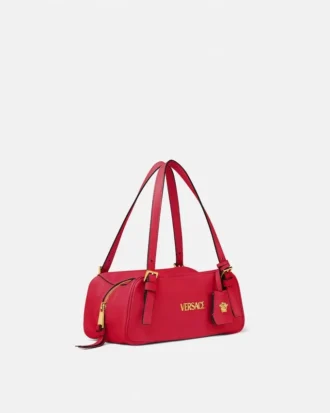 Versace Tag Nappa Bowlingtasche