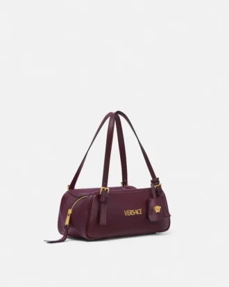 Versace Tag Nappa Bowlingtasche