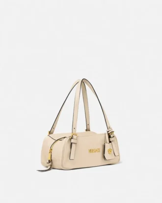 Versace Tag Nappa Bowlingtasche