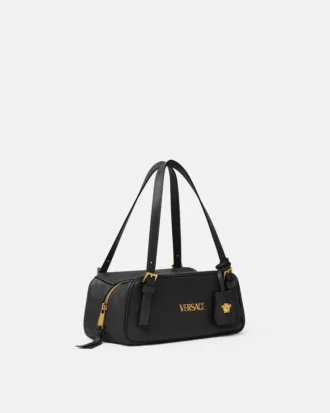 Versace Tag Nappa Bowlingtasche