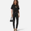 Versace Tag Nappa Bowlingtasche