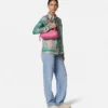 Versace Tag Nappa Bowlingtasche