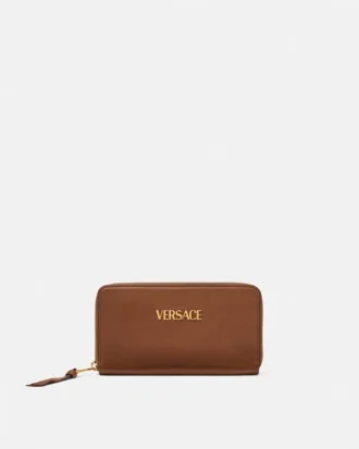 Versace Tag Nappa Geldbörse