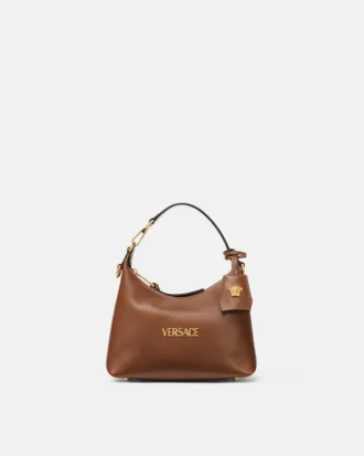 Versace Tag Nappa Hobo Tasche