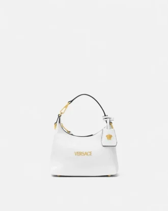 Versace Tag Nappa Hobo Tasche