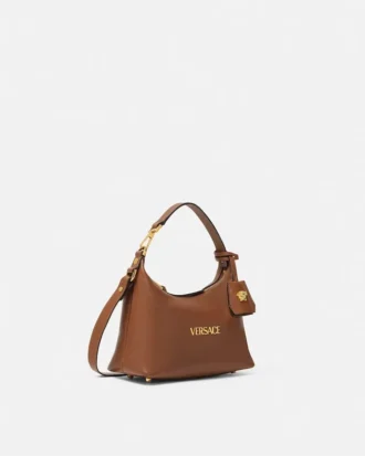 Versace Tag Nappa Hobo Tasche
