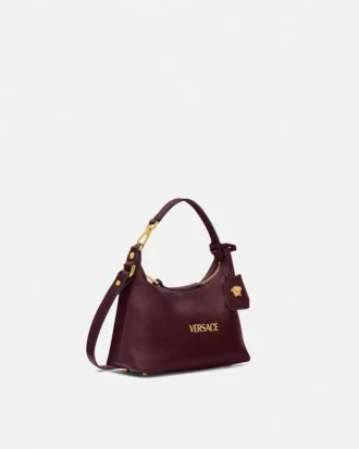 Versace Tag Nappa Hobo Tasche