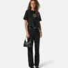 Versace Tag Nappa Hobo Tasche