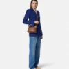 Versace Tag Nappa Hobo Tasche