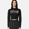 Verzierter Logo-Pullover