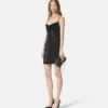 Verziertes Minikleid aus Viskose
