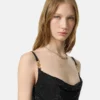 Verziertes Minikleid aus Viskose