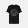 Verziertes Slim-Fit-T-Shirt aus Baumwolljersey Verziertes Slim-Fit-T-Shirt aus Baumwolljersey