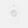 Verziertes T-Shirt aus Baumwolljersey Verziertes T-Shirt aus Baumwolljersey