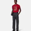 Verziertes T-Shirt aus Baumwolljersey