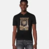 Verziertes T-Shirt aus Baumwolljersey