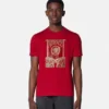 Verziertes T-Shirt aus Baumwolljersey