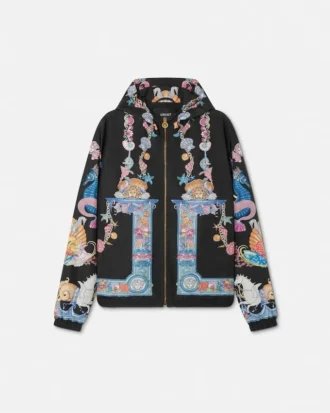 Windbreaker-Jacke „Coral Theatre”