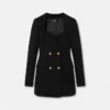 Wollblazer-Kleid mit doppelter Knopfleiste Wollblazer-Kleid mit doppelter Knopfleiste
