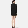 Wollblazer-Kleid mit doppelter Knopfleiste Wollblazer-Kleid mit doppelter Knopfleiste