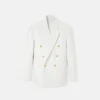 Zweireihiger Blazer aus Wolle