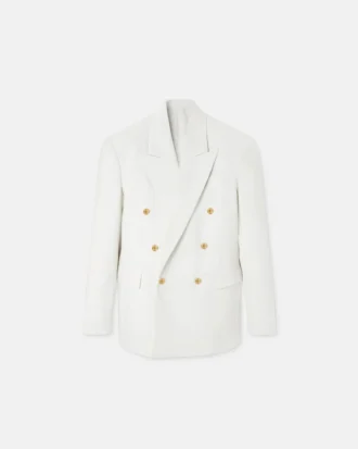 Zweireihiger Blazer aus Wolle